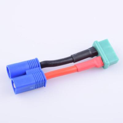 China Vehicles & Remote Control Toys Multiplexer Multiplex Female To Male EC3 Connector Adapter 40mm Wire 14AWG RC Battery for sale