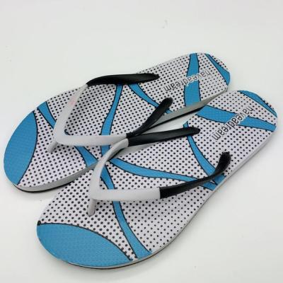 China 2019 Beach Flip Flop PVC Summer Flip Flops Women Cheap Rubber Upper Slippers for sale