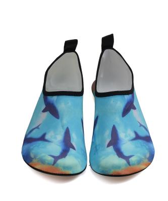 China 2020 Comfortable Cheap Wholesale Water\goods china fashion women fashion water shoes cute dolphin beach swimming shoes Aqua Shoes for sale