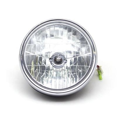 China Round Headlight Chips Motorcycle Headlamp Hot Selling Motorcycle Kit For Bajaj100 for sale