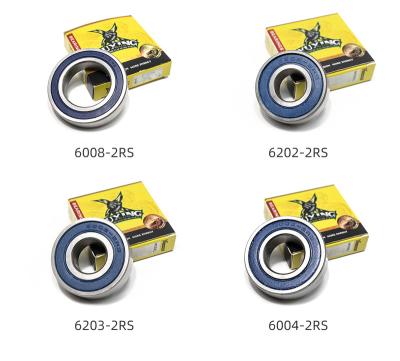 China Stable High Quality Motorcycle Parts 6204 Bearing 6206 6300 6301 6304 for sale