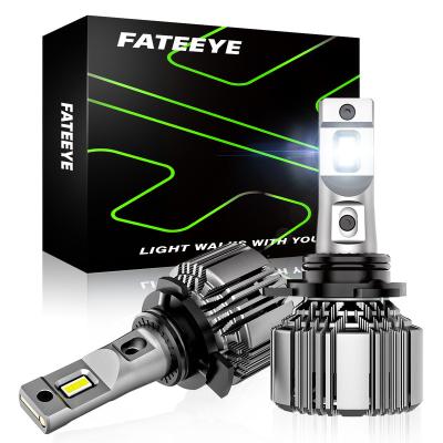 China High brightness FATEEYE F7 110W 22000LM high power 9012 fanless car led headlight bulbs for sale