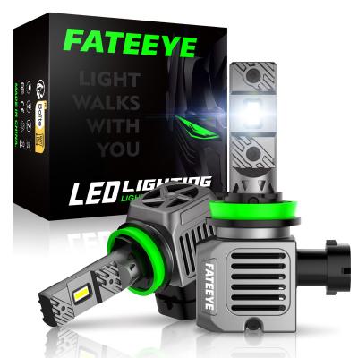 China FATEEYE High Brightness F-3 90W 20000lm h4 High Power Fanless Motorcycle Car Led Headlight Bulb for sale