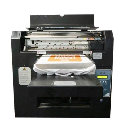 China Hotels DTG a3 digital garment printer, t-shirt printer machine price, textile printer for sale