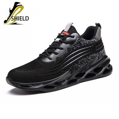 China Steel Toe Anti puncture mesh breathable EVA sole rescue safety shoes composite hiking steel toe sport shoes stock for MEN women for sale