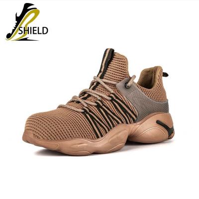 China Steel Toe stock Anti puncture mesh breathable EVA low cut safety shoes steel toe sport shoes stock for MEN women for sale