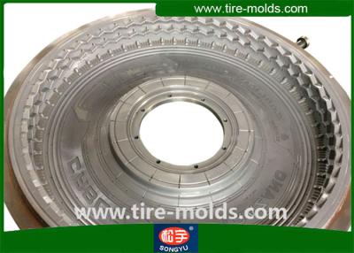 China CNC Engraving Truck Tire Mold , High Precision Light Tyre Mould Forging for sale