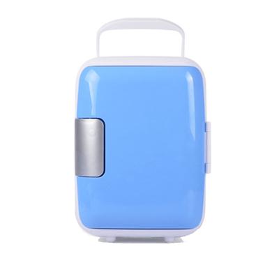 China Custom Portable Home Cosmetic Beauty THERMOELECTRIC Mini Refrigerator Freezer Wholesale 4L Makeup Fridge For Car Camping for sale