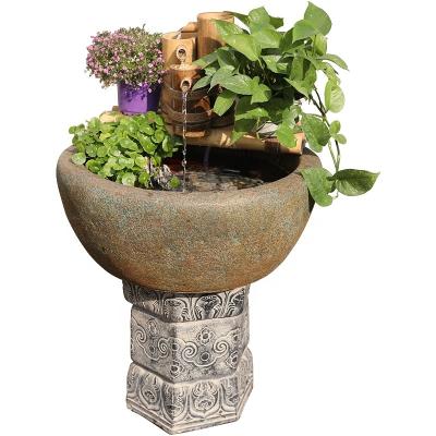 China China Outdoor Bamboo Garden Decoration Fountain Garden Water Fountains Small Indoor And Outdoor Garden for sale