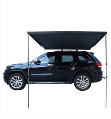 China Outdoor Travel Hiking Camping New Patented Design Auto-retractable Movable Tent Waterproof Camping Car Roof Side Awning for sale