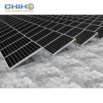 China China Supplier Home or Commercial Solar PV Flat Roof Mounting Systems for Aluminum Solar PV Mounting for sale