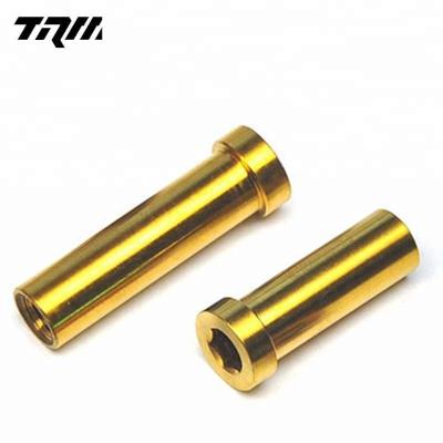 China High Quality Low Density Recessed Clamping Titanium Nut For Bicycle for sale