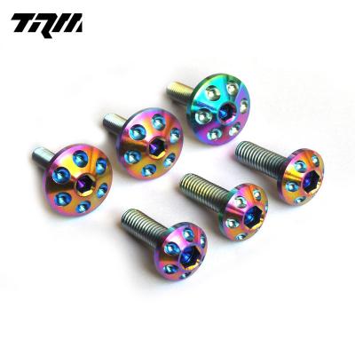 China Pan Custom Various Head Shapes and Colors Bolt/Titanium Screws, Titanium Fasteners for Motorcycle for sale