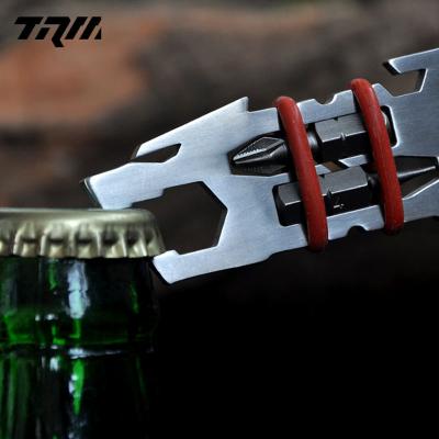 China TC4 Crowbar Pocket Tool Hot Selling Titanium Bottle Opener for sale