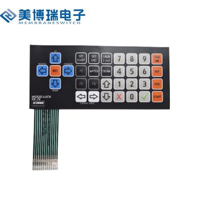 China Waterproof Wholesale Custom Equipment Controller Membrane Keypad for sale