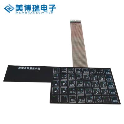 China Waterproof IP 67 Keypad PCB Membrane Switch Keyboard Waterproof for sale