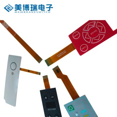 China Waterproof+Eco-friendly Professional Chinese Supplier FPC Custom PCB Control Membrane Panel for sale