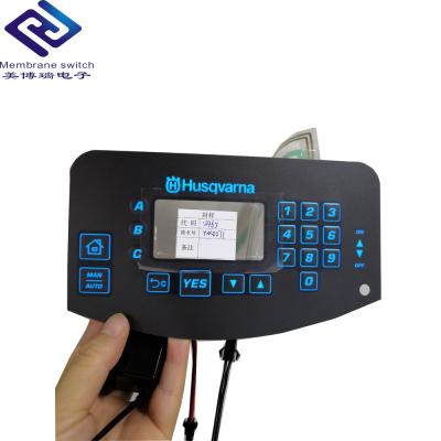 China Factory Price Waterproof Membrane Switch Keypad With LED Backlight for sale