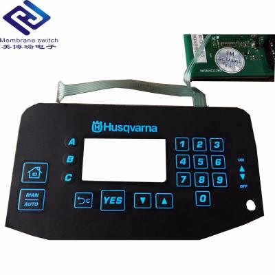 China Home Appliance Ink Printing Circuit Metal Dome Switch Conductive Membrane Keyboard for sale