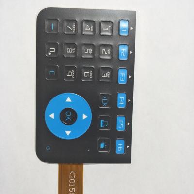 China Waterproof Membrane Switch Control Panel FPC Circuit Integrated Non-touch Push Button PET/PC/PVC for sale