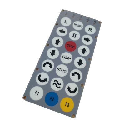 China Waterproof Polyester/Polycarbonate Custom Graphic Overlay Control Panel Faceplates for sale