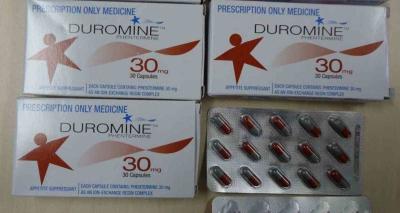 China Duromine Phetermine Pills 40mg ,30mg,15mg/Duromine Tablets 10mg for sale