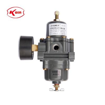 China American original N2O interface new 1/4NPT 67CFR-224 stabilizefilter filter regulator Fisher AIR Pressure Reducing Valve for sale