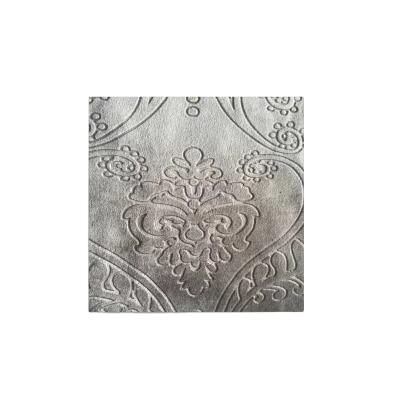 China HOT SELLING 3D Shrink-Resistant 100% Polyester Embossed Fabrics Chair Cover / Embossed Curtain / Home Textile for sale