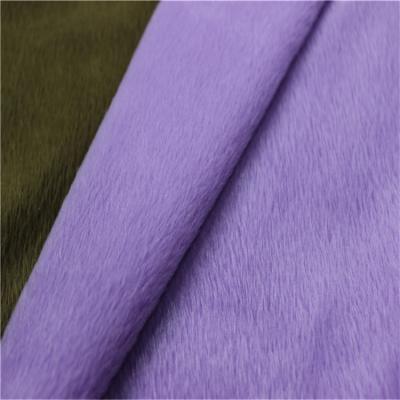 China Antistatic Baby Textiles 1.5mm Baby Clothes Fabric Crystal Home Super Soft Velvet for sale