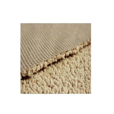 China 2022 Custom 100% Polyester Anti-static HOTselling Lambs Wool Fleece Fabric Faux Fur Imitation Fabric for sale