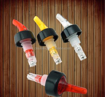 China Sustainable Hot Type Selling Plastic Wine Bottle Pourers/Wine Cocktail Pourer/Plastic Wine Pourer for sale