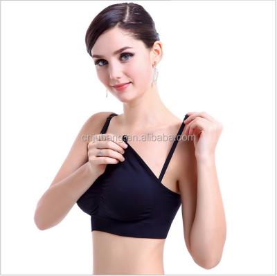 China Plus Size Women's Cotton Maternity Nursing Hands Free Breastfeeding Bra / Breastfeeding Nursing Bra for sale