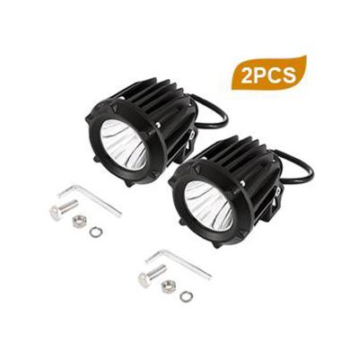 China 4 Inch LED Aluminum Pods Round Spot Lights with 5050 Chips Combo Beam 32W LED Offroad Driving Light Bumper Lights LED for Pickup Trucks for sale