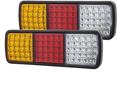 China ABS+PC 75 LED Truck Tail Light Bar, 12v Super Bright Turn Signal Reverse Brake Tail Light For Truck Boat Snowmobile Trailer Pickup RV for sale