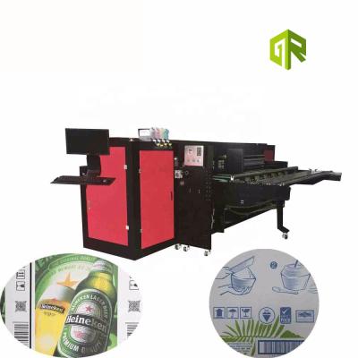 China Printing Shops CMYK Digital Printer For Corrugated Box Printing for sale