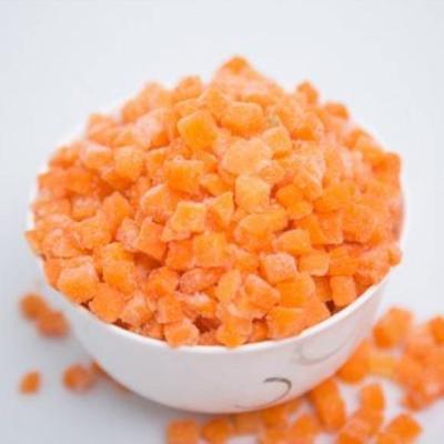 China FROZEN Frozen Sliced ​​Carrots Refrigerated Convenience Vegetables for sale