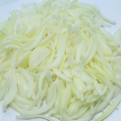 China Cooked frozen onion for sale