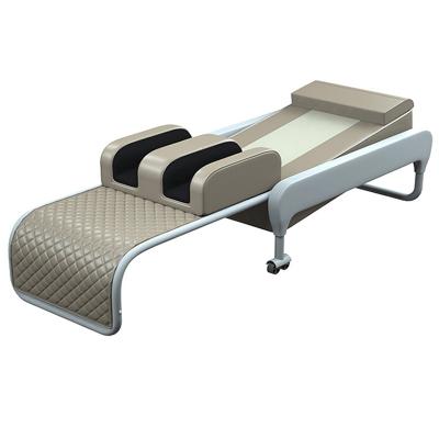 China Modern Full Body Heating Jade Stone Electric Portable Folding Table Thermal Massage Roller Bed for sale