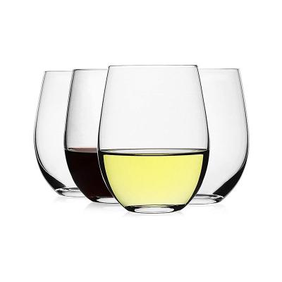 China Crystal drink cup custom stemware glassware crystal drink cup stemless wine glass for restaurant bar living room for sale