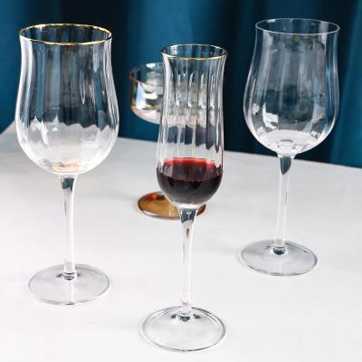 China Modern HRH modern wine glass luxury crystal classic white wine and champagne glasses for sale