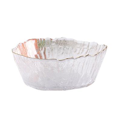 China Stocked Dinnerware Sets Unique Luxury Glass Decor Mixing Fruit Salad Bowls for desert table decorations for sale