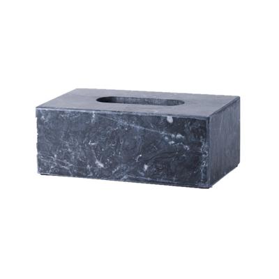 China Factory Price Fashion Design Sustainable Wear-Resisting Acrylic Marble Box For Toilet Paper for sale