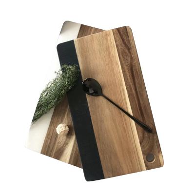 China New Developed Sustainable Easy To Clean Cut Marble Cutting Board For Kitchen for sale