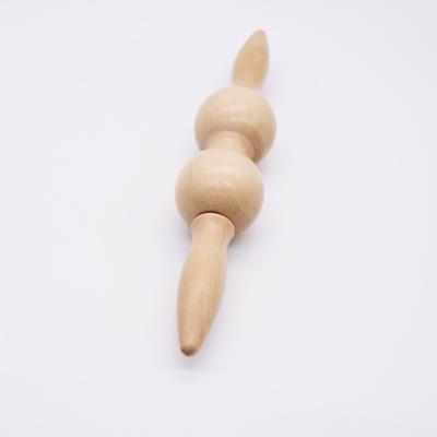 China Portable Full Body Muscle Relaxation Wooden Muscle Massage Stick for sale