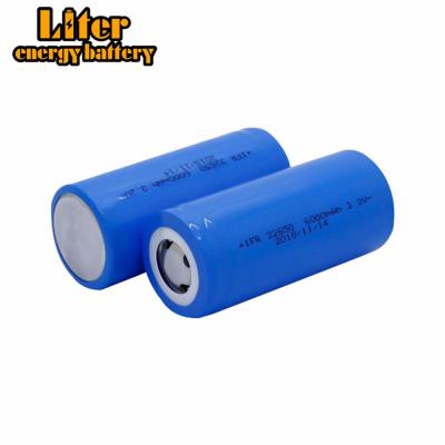 China Lifepo4 32650 Rechargeable Cylindrical 32700 Lithium Ion Battery 3.2v 6000mAh 15.5″ ± 2g for sale