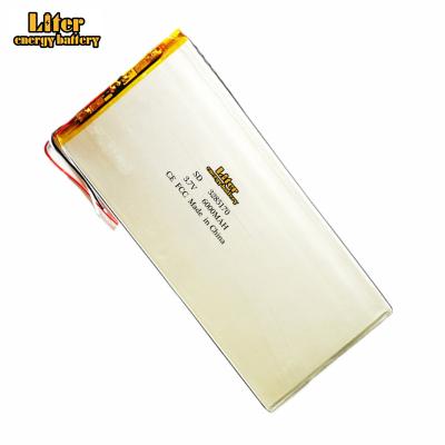 China Toys 3285170 3.7V 6000mAh Liter Power Battery Polymer Lithium Ion Battery For Tablet 7 8 inch 9inch Accumulator 3 Wire for sale