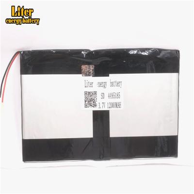 China Machine- 4495185 12000mah lithium polymer battery 3.7V lipo cell rechargeable single cell tablet battery for sale