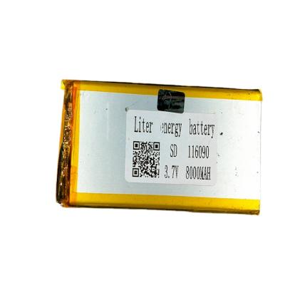 China Li Polymer Battery 3.7V 8000mAh Battery Toys 116290 ODM Factory Price For Medical Device for sale