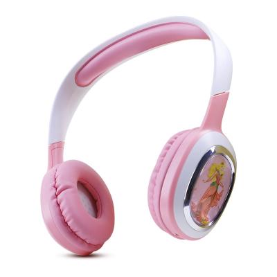 China Semtom Soft Leather Sound Canceling Headphones Kids Headset With Microphone For Kids for sale