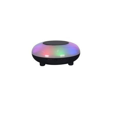 China No New Arrives Mini Flash Light Speaker, Portable Tabletop Speaker, Disc Wireless Speaker for sale